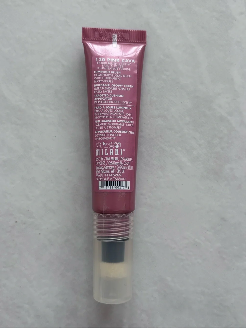 New Milani Cheek Kiss Liquid Blush in Pink Cava 10ml
